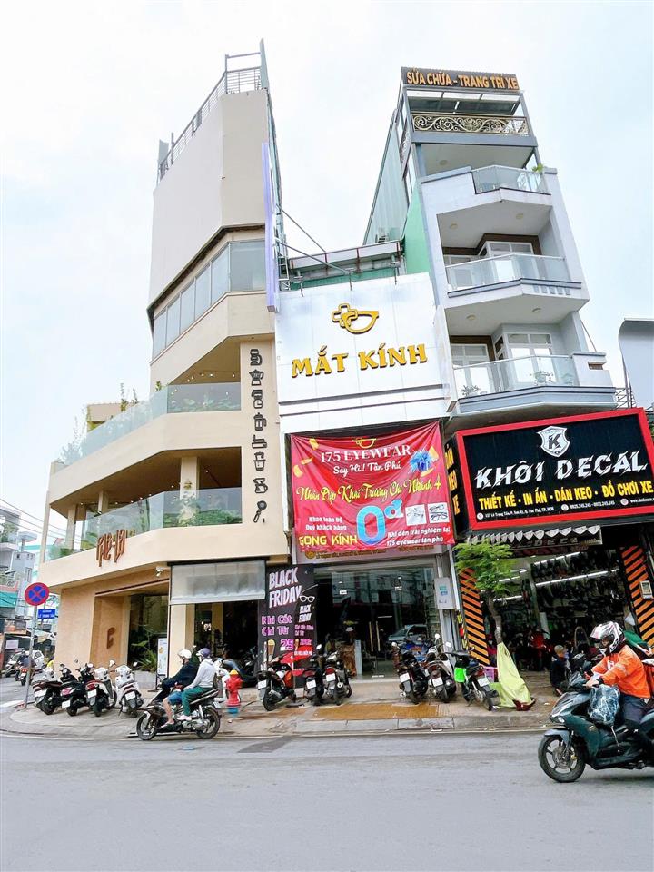 Mtkd lê trọng tấn, phường tân sơn nhì, tân phú  ngay ngã tư kd sung 4,5x25met, nhà 4 tấm