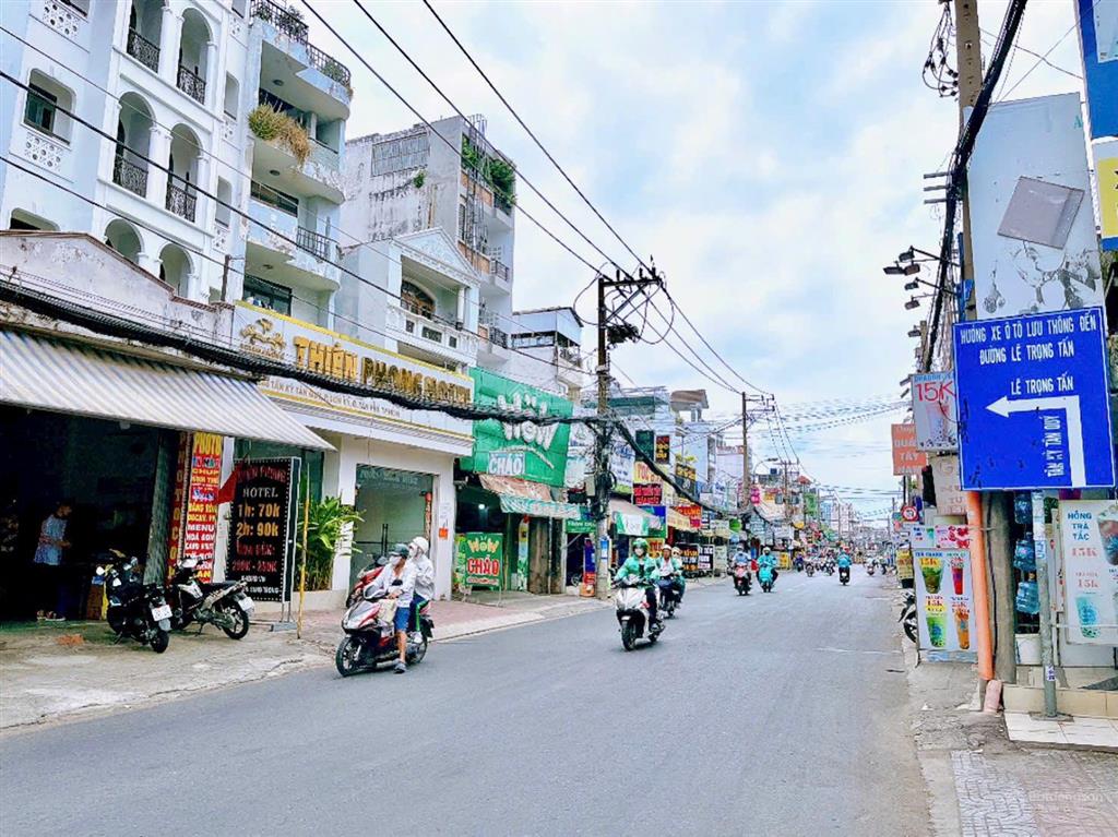 Mtkd tân kỳ tân quý gần lê trọng 5,7x31m (nở hậu 7,4m)  vị trí đẹp, được xây cao tầng giá còn tl