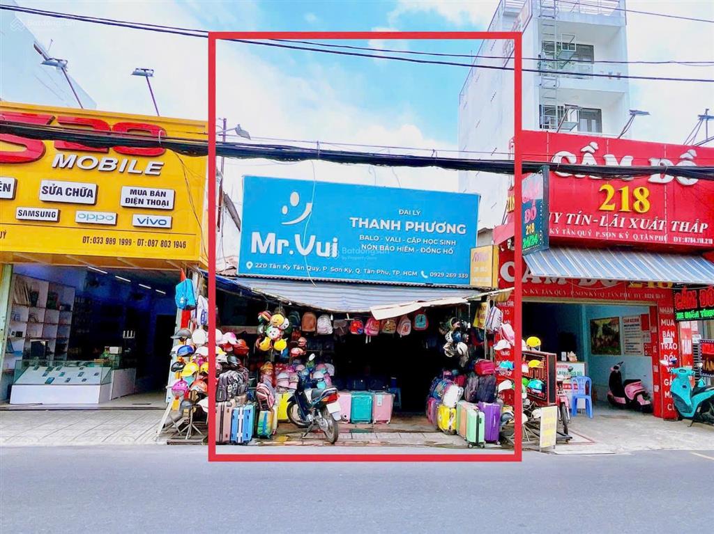 Mtkd tân kỳ tân quý gần lê trọng 5,7x31m (nở hậu 7,4m)  vị trí đẹp, được xây cao tầng giá còn tl
