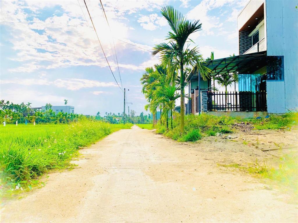 Siêu phẩm  3 mặt view lúa  điện nam sát hội an  300m2  mt 14m  oto tận nơi  3tyx (hiếm)