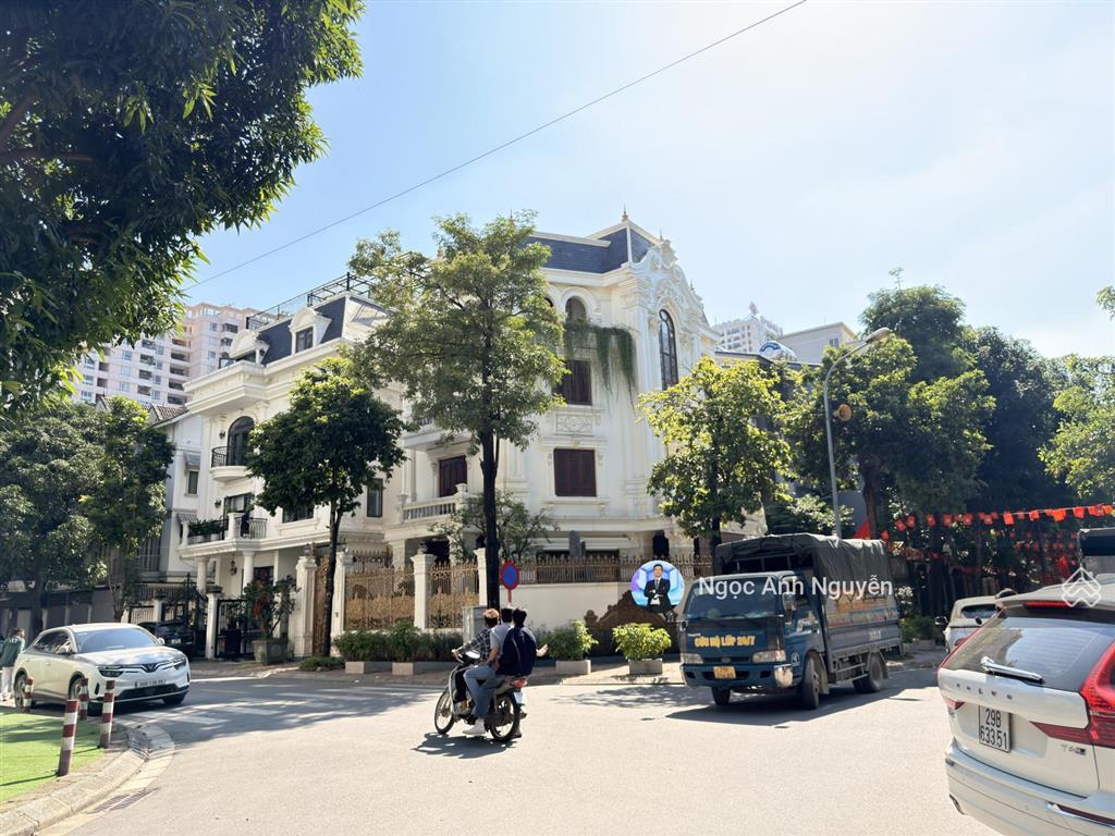 Bán biệt thự lô góc phố vip trần kim xuyến 264m2 kđt mới yên hoà cầu giấy  165 tỷ