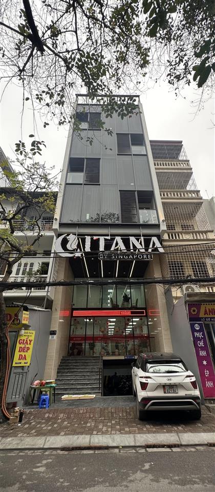 Giảm chào 5 tỷ  chính chủ gửi bán toà nhà mặt phố 112m2  8 tầng thang máy  4.500usd/tháng