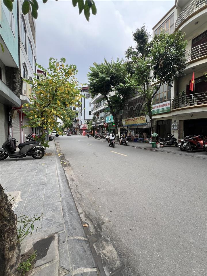 Cho thuê nhà mặt phố nguyễn an ninh 80m x 5t thang máy, lô góc  vỉa hè rộng