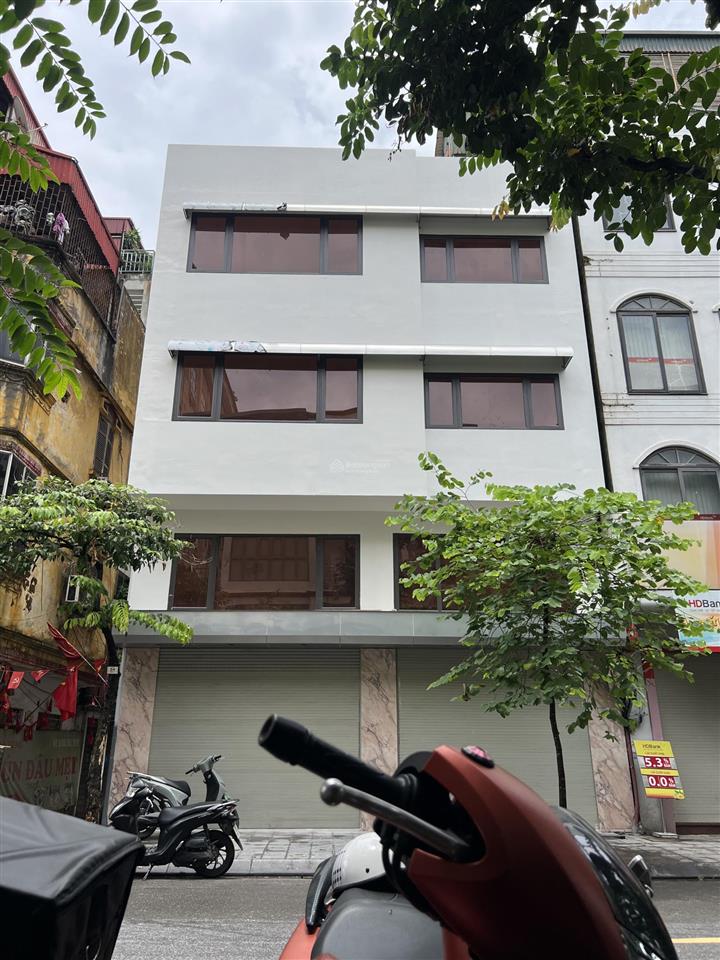 Cho thuê nhà mặt phố nguyễn an ninh 80m x 5t thang máy, lô góc  vỉa hè rộng