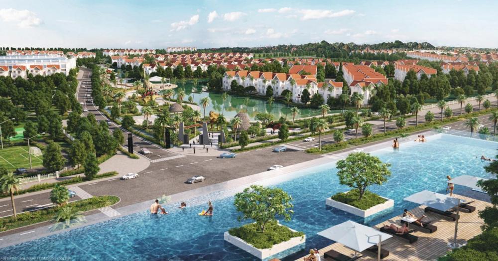 Bán nhanh biệt thự đơn lập 350m2 view sông đẹp, vườn hoa trước nhà tại vinhomes riverside harmony