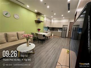 Cho thuê ch 1pn, cạnh nhà gửi xe ô tô, 45m2 tại the tonkin  vinhomes smart city, q. nam từ liêm