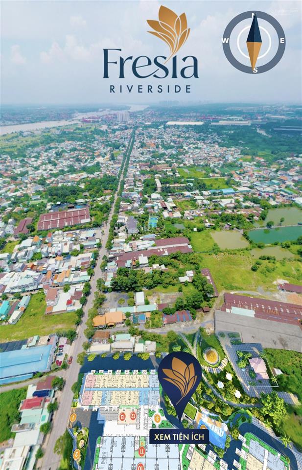 Căn hộ 2pn view sông tại biên hòa giá 2 tỷ  cạnh cù lao phố, aeon mall, vành đai 3