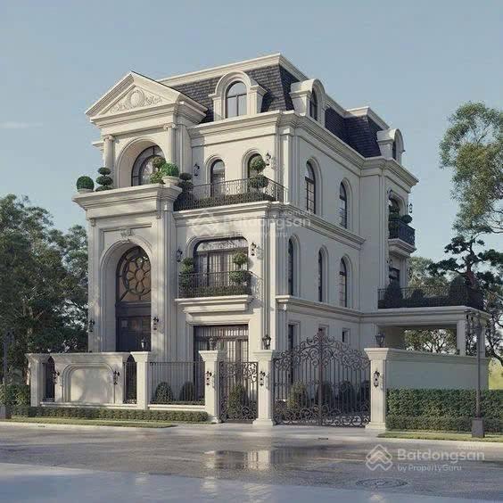 Bán bt vip đơn lập lô góc 2 thoáng  dt 380m2  4 tầng  có tầng hầm  kđt thiên đường bảo sơn