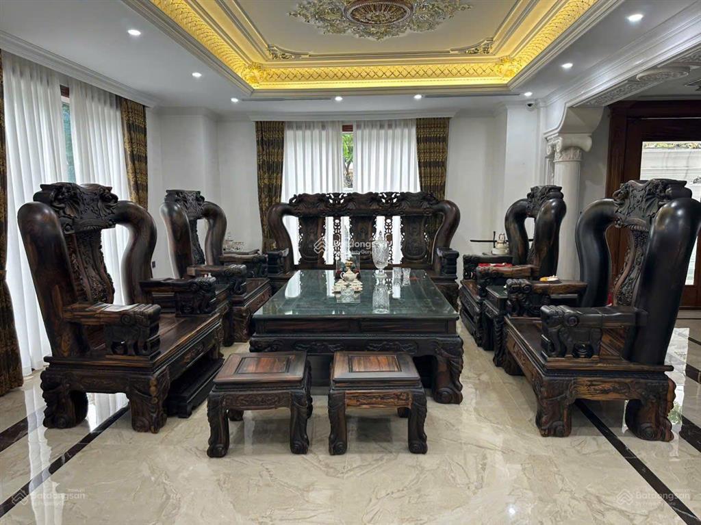 Bán bt villa an khang  dương nội  lô góc dt320m2  6 tầng  thang máy  full nội thất vip bạc tỷ