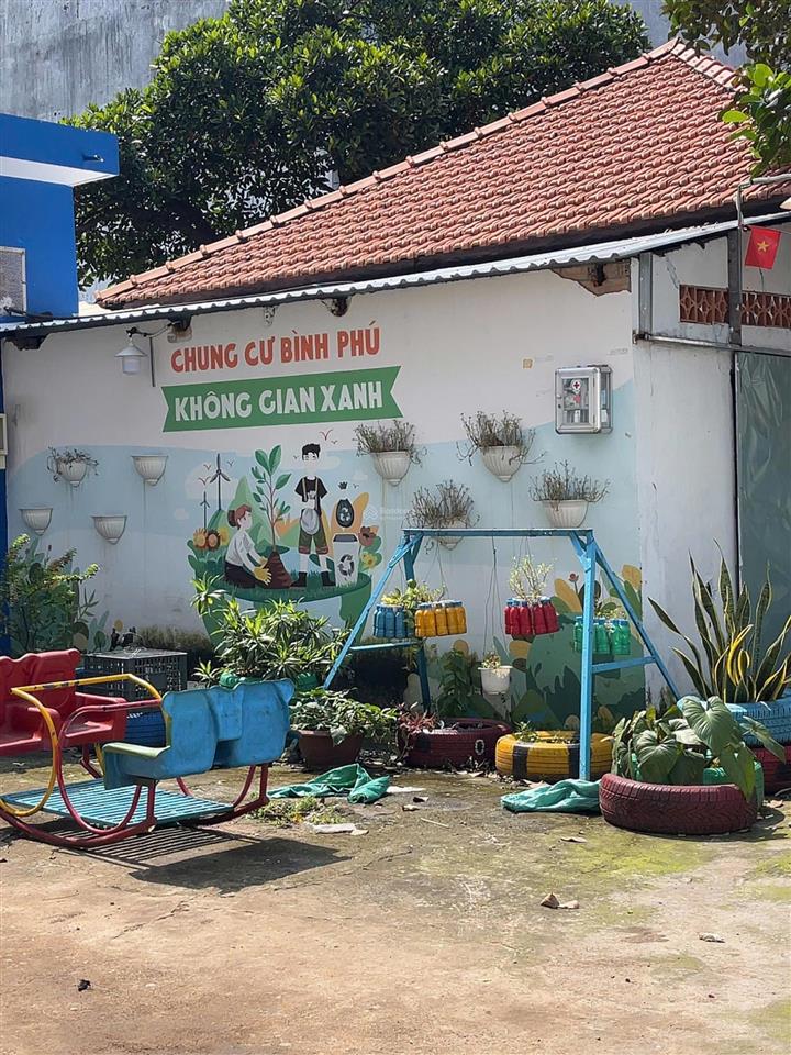 Quận 6 cc bình phú 2pn lầu 1 shr sát mega market giá 2,19 tỷ