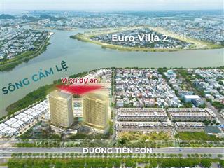 Căn hộ view pháo hoa sông hàn từ 4tỷ tại the meridian đà nẵng