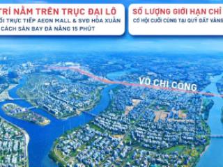 Đất nền võ chí công 100m, giá trực tiếp cđt sungroup chỉ từ 5 tỷ