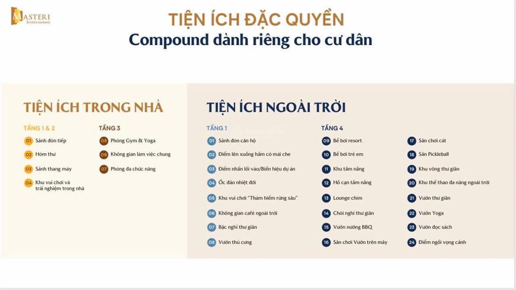 Masteri rivera đà nẵng, duy nhất 1 căn 1pn, 47,4m2 giá tốt nhất thị trường