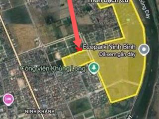 Lô đất vàng sát trục tôn đức thắng cạnh cổng eco park hoa lư