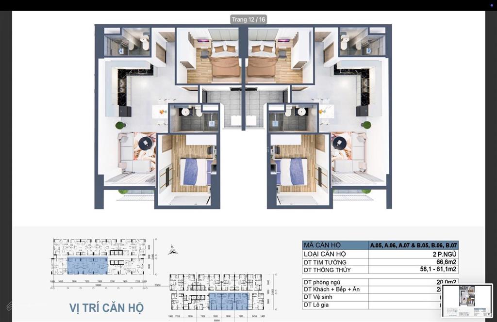 Bảng giá tốt " chung cư phú hữu mường thanh " đủ diện tích 55m2, 67m2, 77m2, 80m2