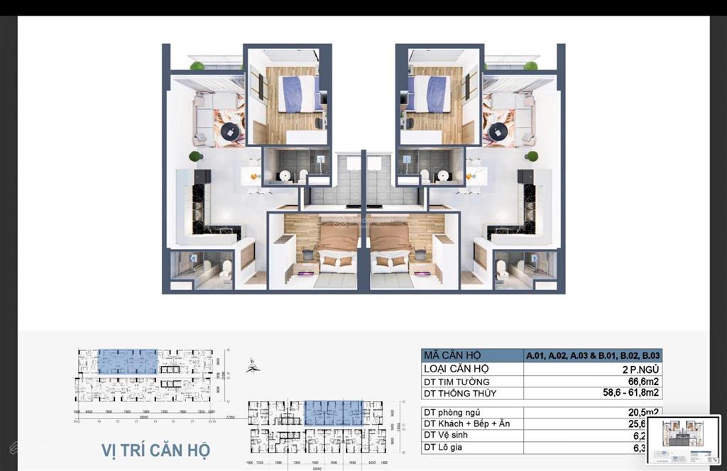 Bảng giá tốt " chung cư phú hữu mường thanh " đủ diện tích 55m2, 67m2, 77m2, 80m2