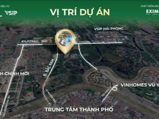 Xuất biệt thự đơn lập compound sol garden nam long  cạnh vinhomes vũ yên  đầu tư dk chỉ 55tr/m2