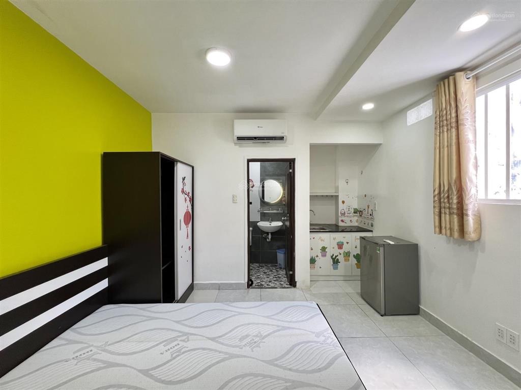 Cho thuê studio 25m2 full nt hiện đại ngay cù lao phú nhuận sát tân định q1, gần đh isb ueh q1