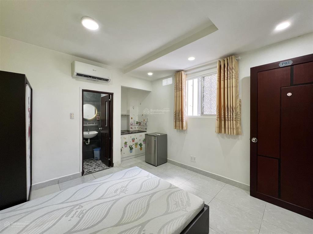 Cho thuê studio 25m2 full nt hiện đại ngay cù lao phú nhuận sát tân định q1, gần đh isb ueh q1