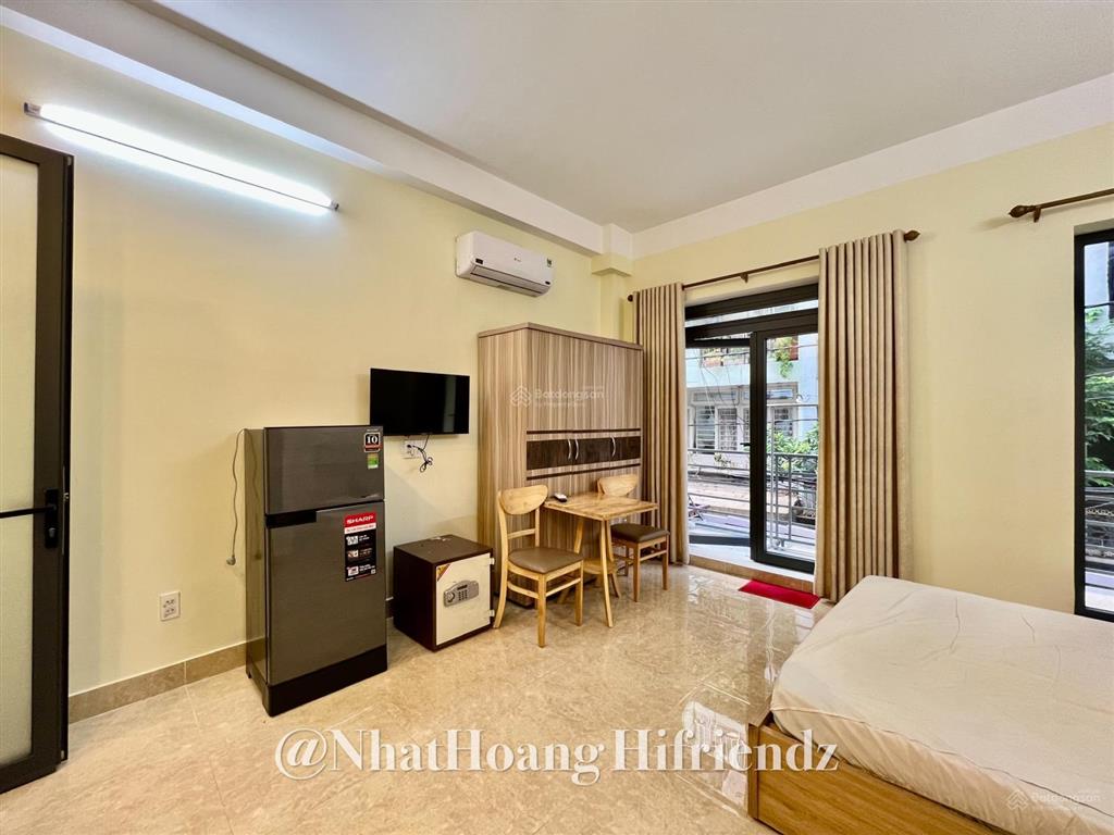 Siêu hot! căn hộ studio balcony siêu thoáng 30m2 ngay thành thái q10, đh hoa sen, cầu vượt 3/2