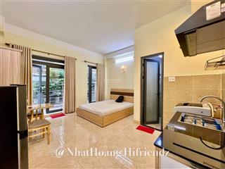 Siêu hot! căn hộ studio balcony siêu thoáng 30m2 ngay thành thái q10, đh hoa sen, cầu vượt 3/2