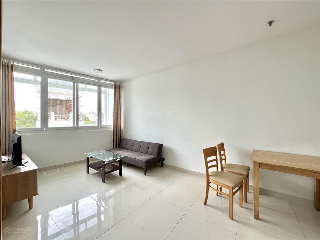 Cho thuê căn hộ cc mini 2pn 60m2 hầm xe thang máy bảo vệ ngay trục cmt8 công viên lê thị riêng