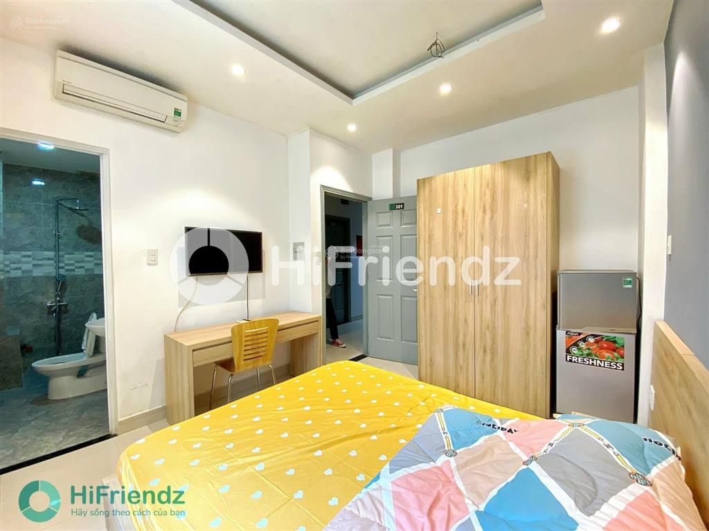 Cho thuê căn hộ cửa sổ lớn  full nt cao cấp ngay lý thường kiệt, đh bách khoa, quận 10