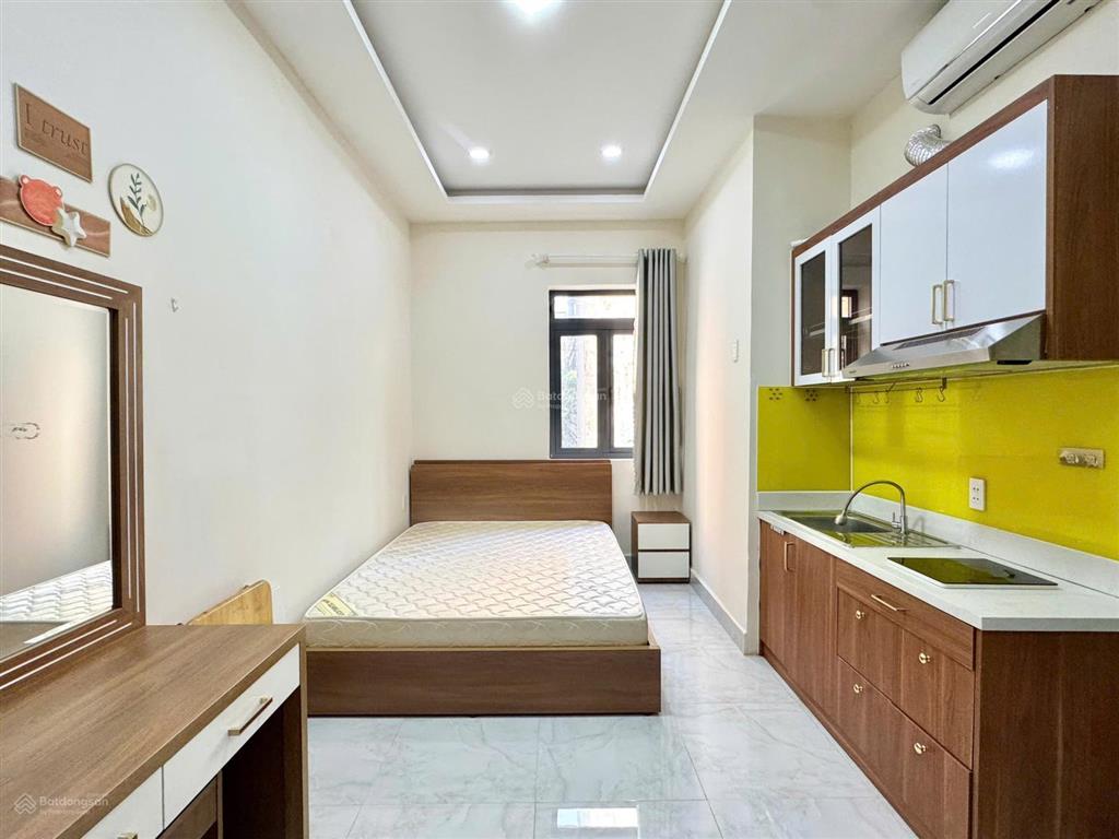 Cho thuê phòng studio cửa sổ 25m2 full nt cao cấp ngay cầu vượt 3/2 đường thành thái đh hoa sen q10