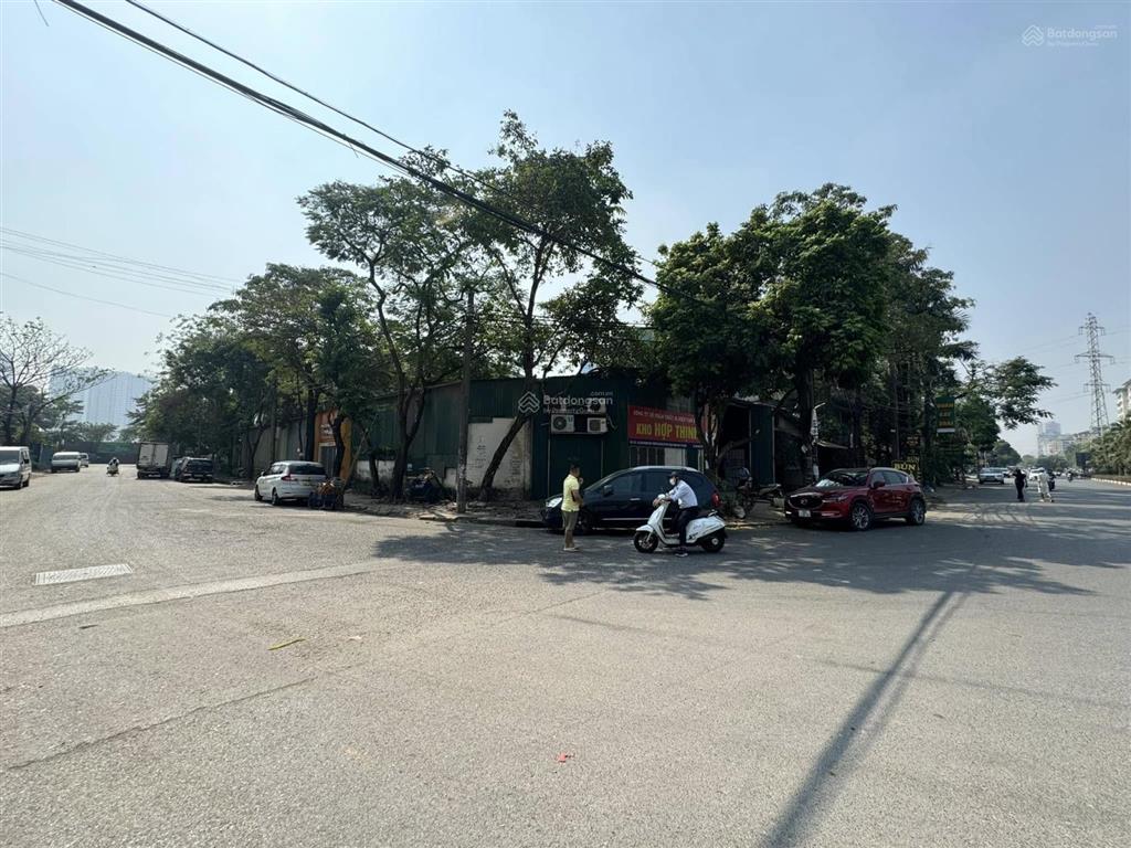 Hiếm đất mặt phố kim đồng hoàng mailô góc 2 mặt tiền rộng1.133m2 có gpxd 17 tầng+2 hầmgiá 270 tỷ