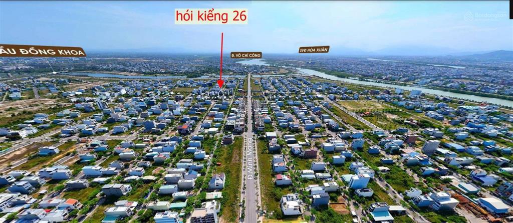 Bán đất mặt tiền đườn 7m5  khu đô thị nam hòa xuân hòa quý ngũ hành sơn  đà nẵng  giá rẻ.