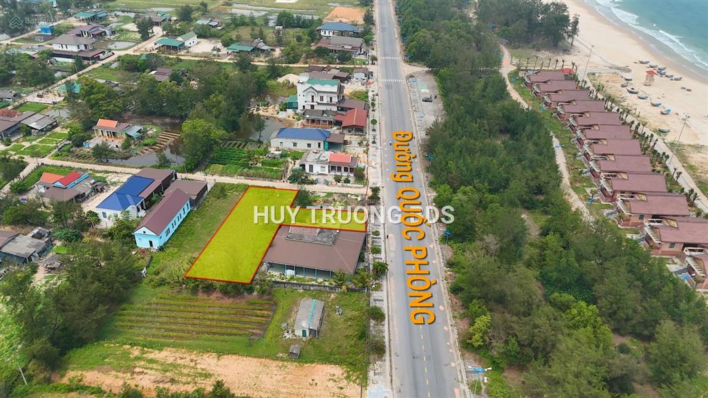 Hơn 1000m2 mặt tiền quốc phòng trung tâm khu dịch vụ biển gio hải