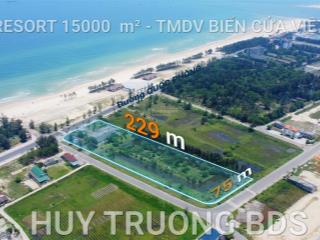 70m ngang mặt đường quốc phòng  15.189m2 full tmd biển cửa việt