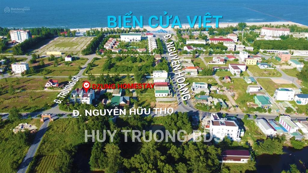 Bán đất mặt tiền đường nguyễn hữu thọ biển cửa việt