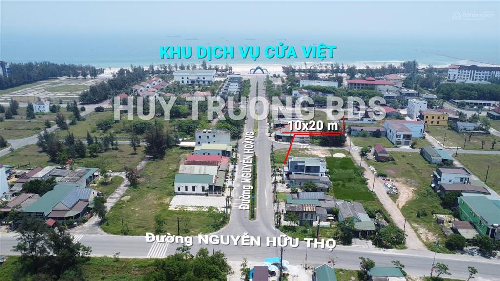 Bán đất đường nguyễn hoàng biển cửa việt nối bãi tắm quảng trị