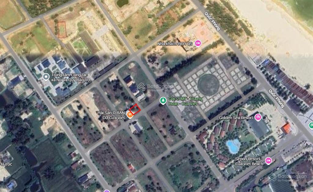 388m2 góc 2 mặt tiền hướng quảng trường biển