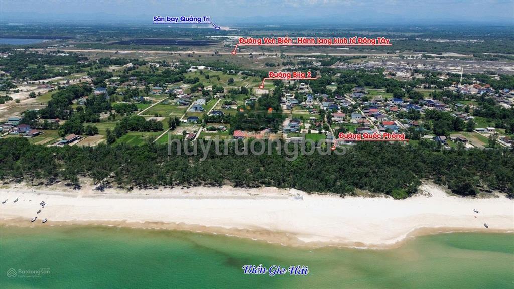 Bán đất 400m2 cách biển gio hải chỉ 100m  xã cửa việt