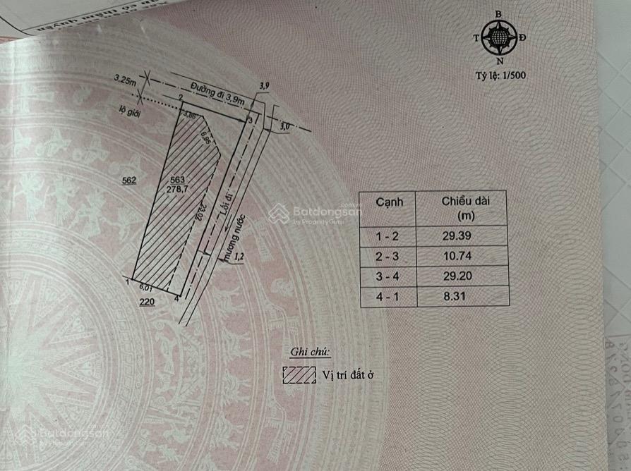 Bán đất thổ cư hiệp an, cách chân đèo prenn 10 phút, 2 mặt thoáng, 287m2 giá 2.2tỷ tl, view núi voi