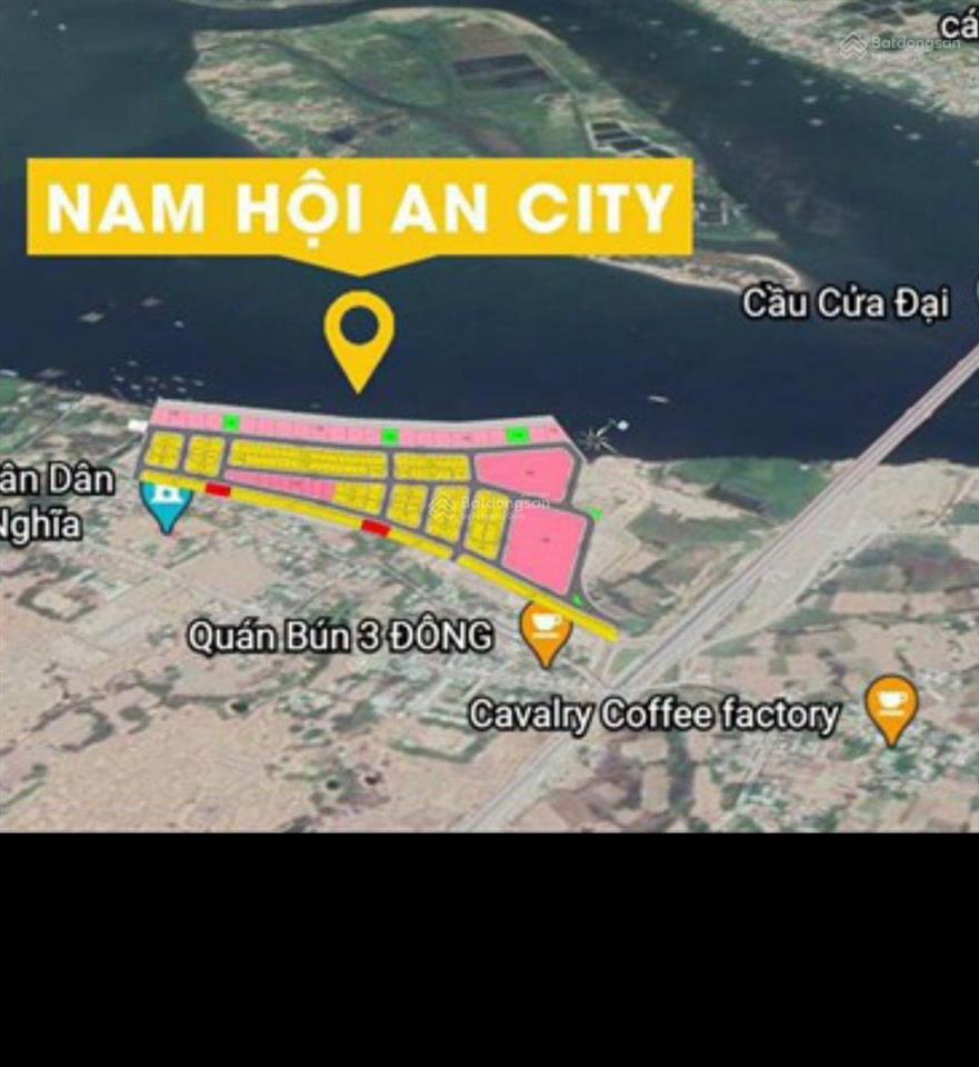 Chính chủ cần bán lô đất đường 7m5 lề 4m khu đô thị nam hội an citt