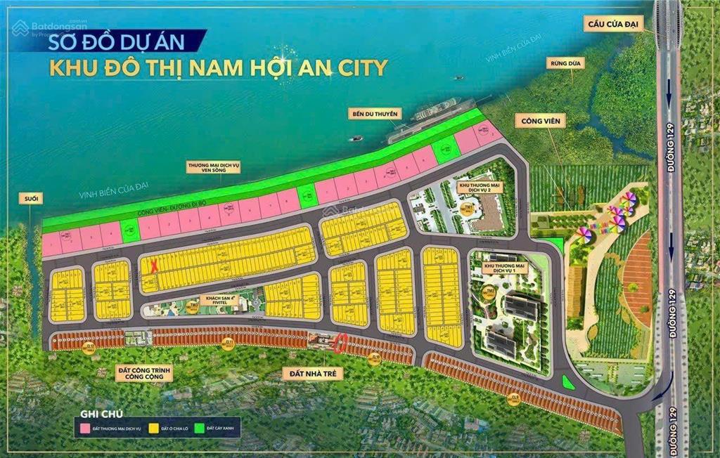 Chính chủ cần bán lô đất đường 10m5 khu đô thị nồi rang (nam hội an city)