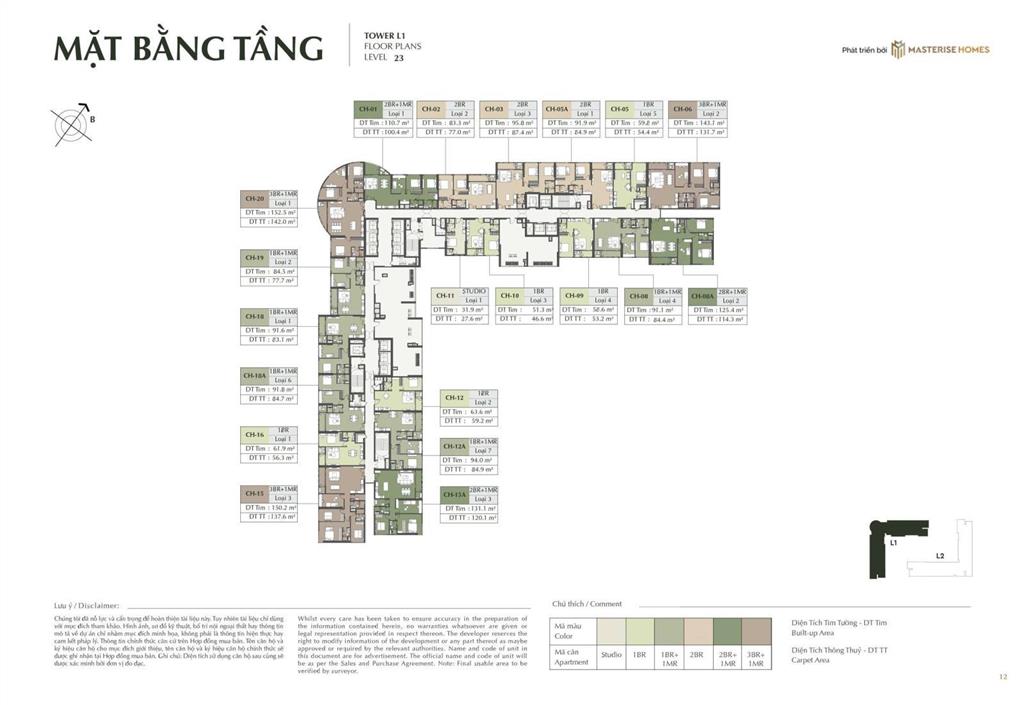 Quỹ căn hộ studio hanoi seasons garden  cao xà lá giá chỉ nhỉnh 3 tỷ, htls, chiết khấu cực tốt