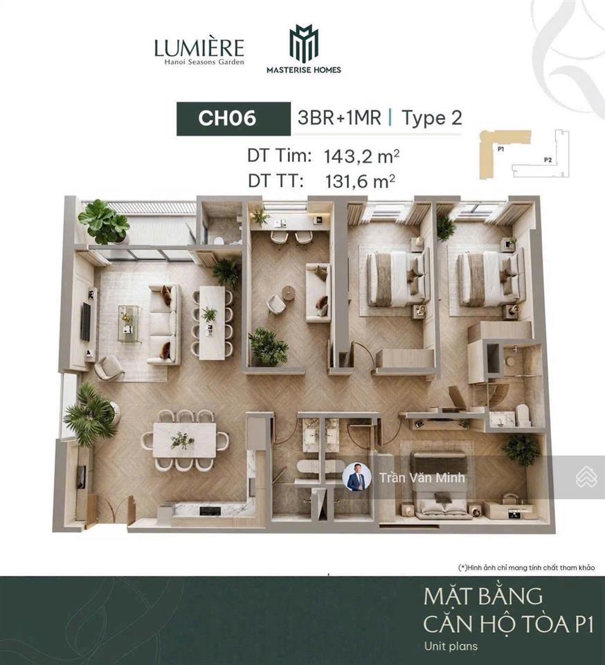 Căn ngoại giao masteri hanoi seasons garden (cao xà lá), căn đẹp giá tốt,  ngay