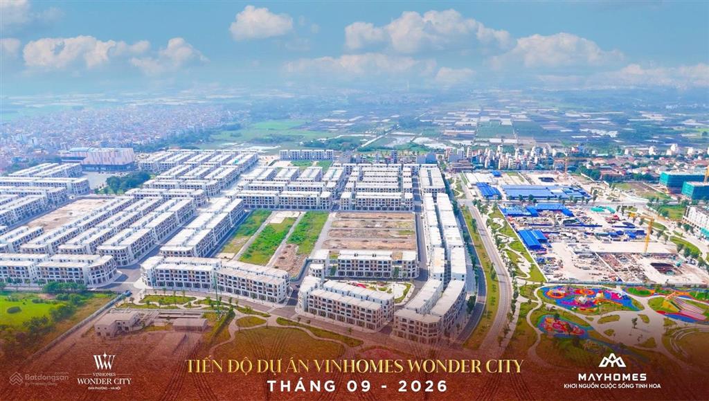 Chiết khấu tới 15%, tặng xe vinfast cho 50 suất đầu tư cuối cùng biệt thự vinhomes wonder city