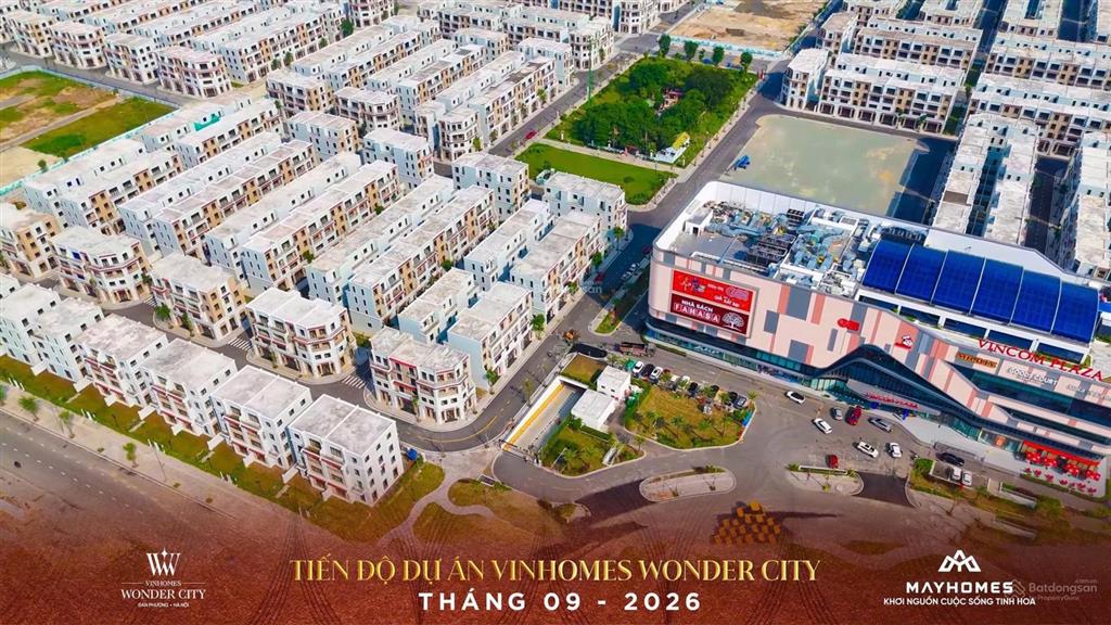 Chiết khấu tới 15%, tặng xe vinfast cho 50 suất đầu tư cuối cùng biệt thự vinhomes wonder city