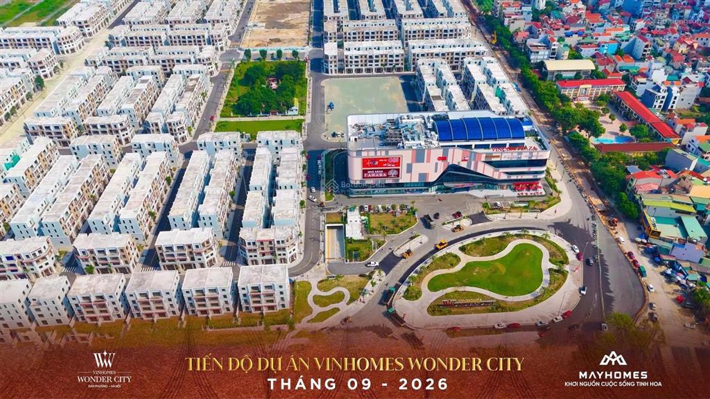 Chiết khấu tới 15%, tặng xe vinfast cho 50 suất đầu tư cuối cùng biệt thự vinhomes wonder city