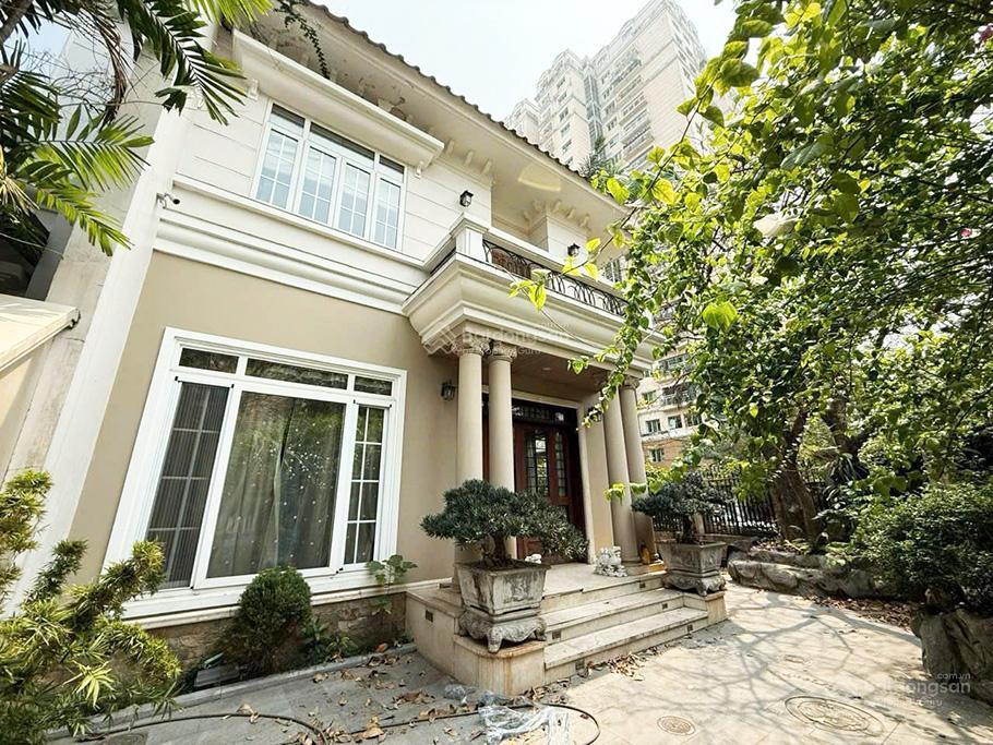 Bán biệt thự góc gđ1, 317m², sân vườn rộng, cửa chính hướng tây bắc