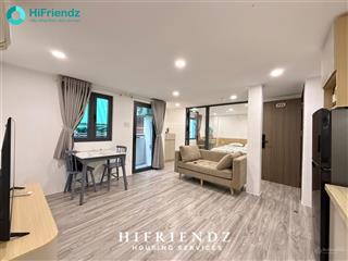 Cho thuê căn hộ studio full nội thất tốt, thang máy, gần cầu nguyễn văn cừ an ninh