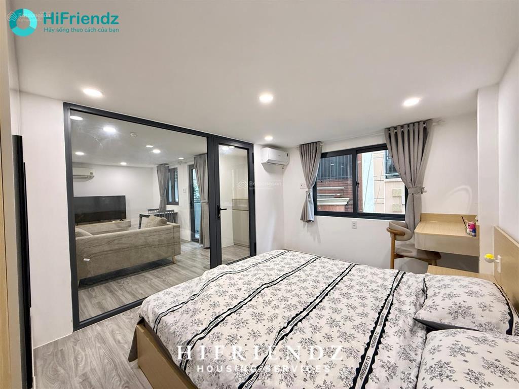 Cho thuê căn hộ studio full nội thất tốt, thang máy, gần cầu nguyễn văn cừ an ninh