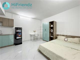 Cho thuê căn hộ studio full nội thất mới 100%  thang máy  hầm xe  đối diện vạn hạnh mall