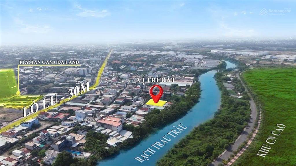 Cần chuyển nhượng lô đất giá f0 tại đường số 6lò lu đối diện chung cư của gamuda land