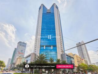 Văn phòng hạng a full đồ tại tòa handico phạm hùng, vp sẵn nội thất